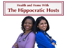 The Hippocratic Hosts, Drs. Lisa Varghese-Kroll and Lanre Falusi